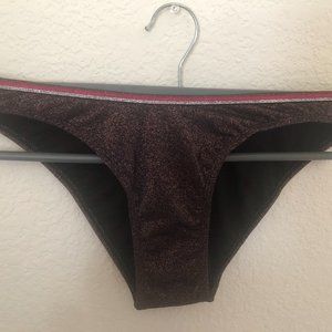 Black and Glittery Xhilaration Bikini Bottom